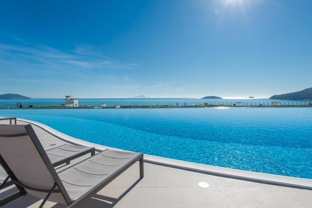 Apartamento Maravilhoso Com Piscina E Vista Mar Mirante Home Club Florianópolis Kültér fotó